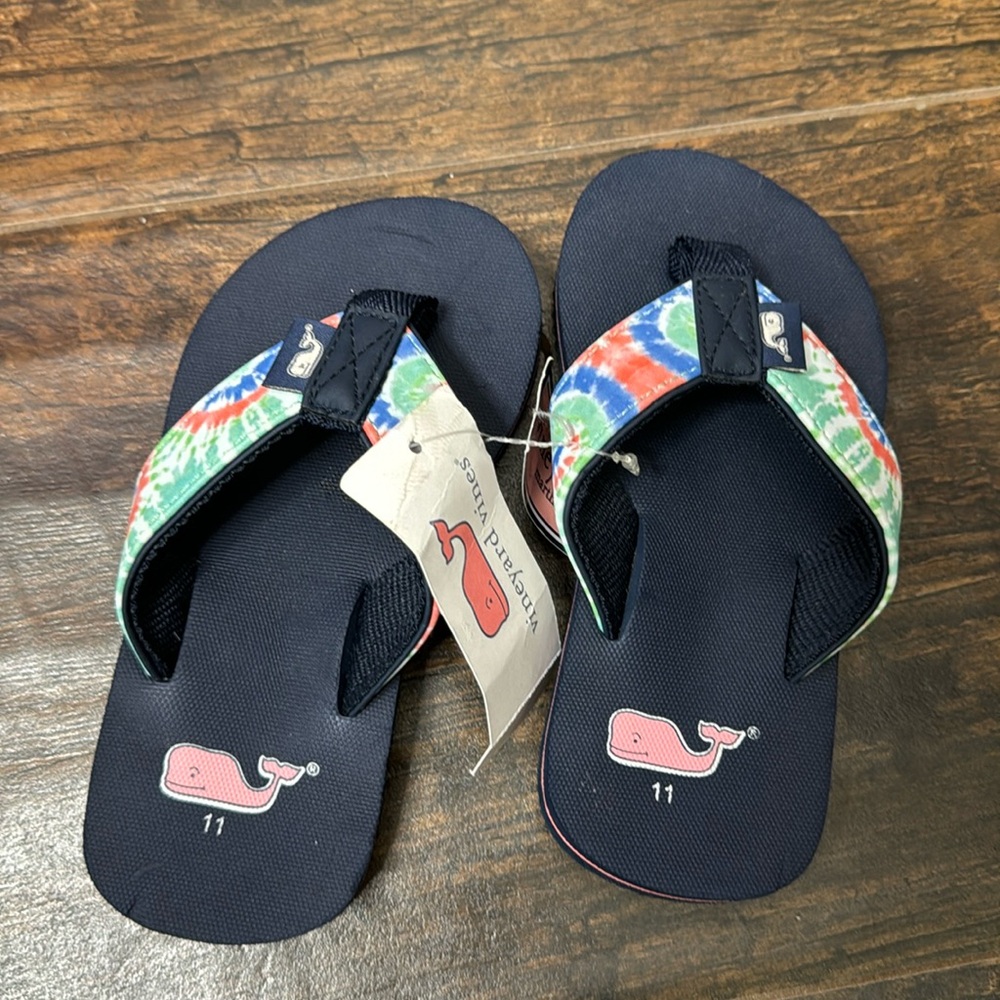 New Toddler Vineyards Vines sandals
